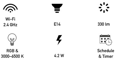 Logitech SH0119 Wi-Fi LED Candle Light - app 2