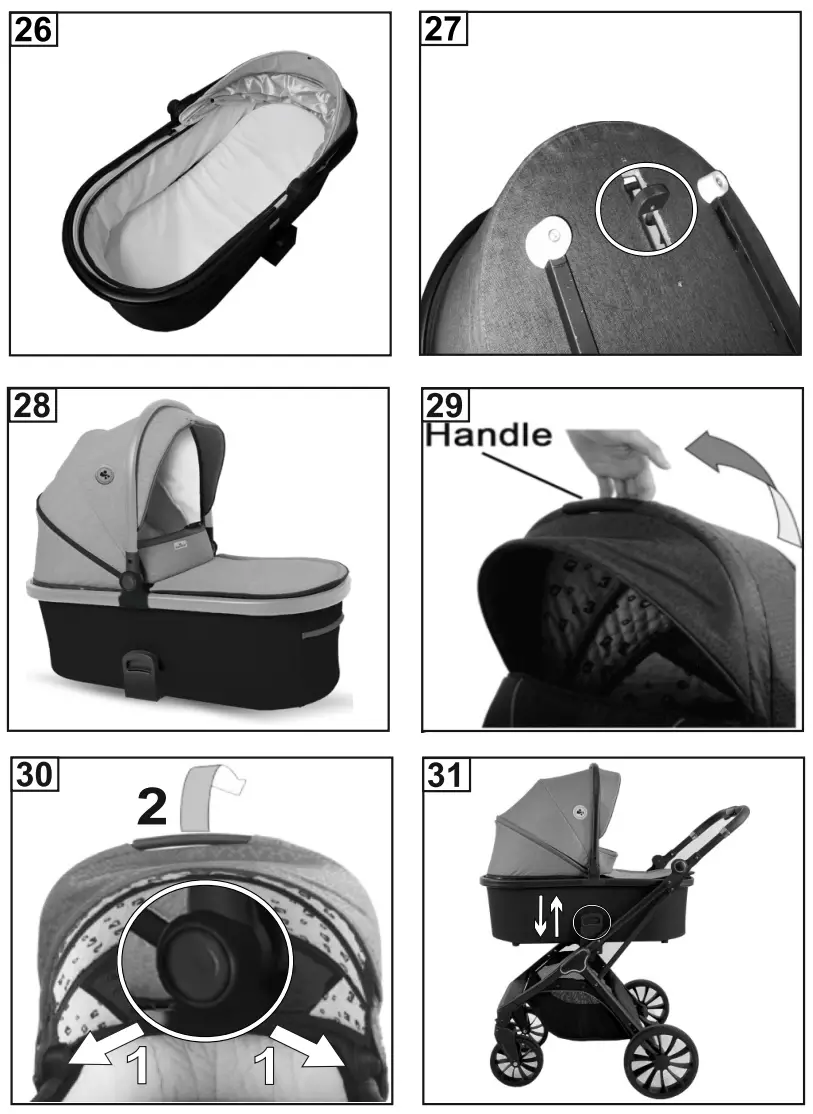 Lorelli GLORY Combi Stroller - fig4