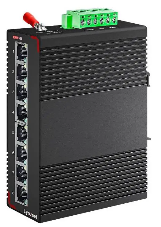 Lynxcel -JTGA008-P 8 -Port -PoE -Gigabit -Industrial -Ethernet -Switch- PRODUCT
