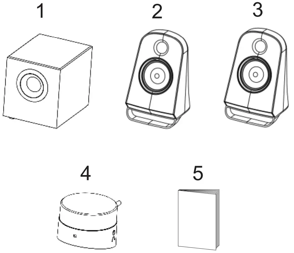 MAJORITY DX20 PC Speaker - Content