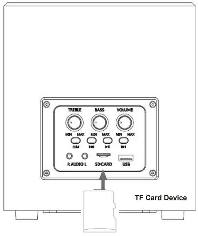 MAJORITY DX20 PC Speaker - Input 1