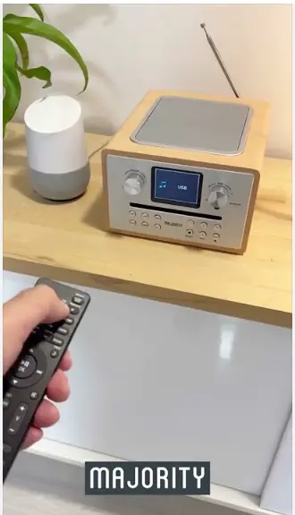 MAJORITY P300 Bookshelf Bluetooth Speakers