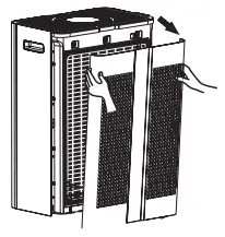 MANN HUMMEL OurAir SQ 500 Air Purifier - Filter1