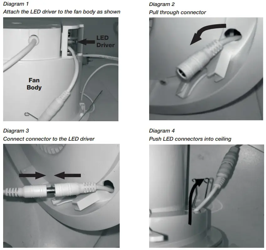 MANROSE FAN7030 Contour Toilet Fan - parts3
