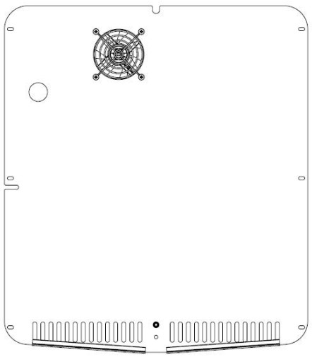 MARVEL MMLLBRVE222244 Built Single Zone Beverage Wine Cooler - Remove Fan