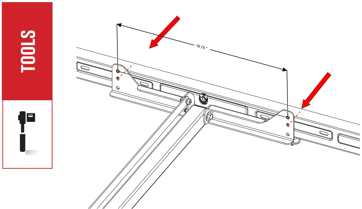MASTER MFG UTVBR-M Adjustable Hitch Receiver Boom Mount Kit - TOOLS REQUIRED21