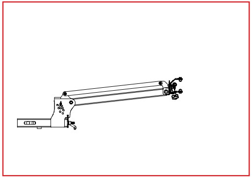 MASTER MFG UTVBR-M Adjustable Hitch Receiver Boom Mount Kit - TOOLS REQUIRED22
