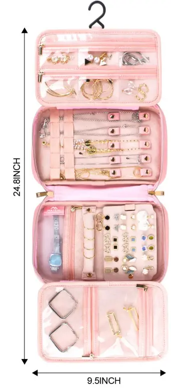 MATEIN-1247PNK-Travel-Jewelry-Hanging-Leather-Carrying-Storage-Bag-fig- (1)
