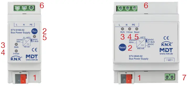 MDT-STV-160-02-KNX-B-Bus-Power-Supply-STV-FIG 1
