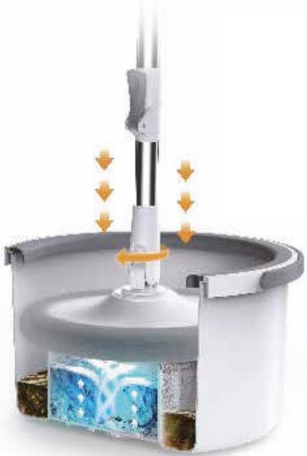 MEDIASHOP-M31154 -Livington-Clean-Water-Spin-Mop-PRODUCT