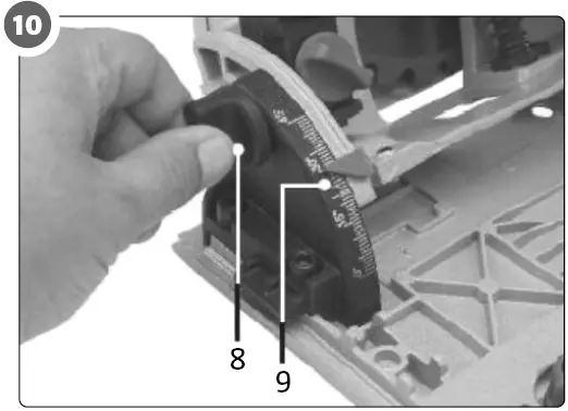 MEEC- TOOLS -CBDJ20VA-03 -Battery- Powered -Plunge -Saw - 10