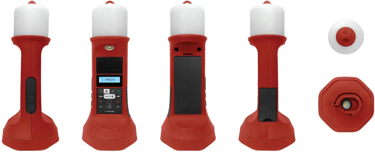 MEGAVOICE LifeLight Solar Powered Lantern