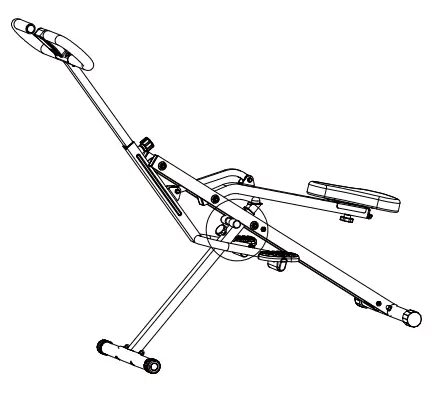 MERACH MR R07 Squat Rider Machine - lowest
