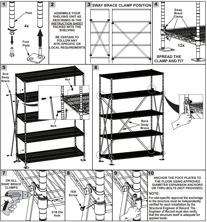 METRO SASE Wire Shelving-fig3