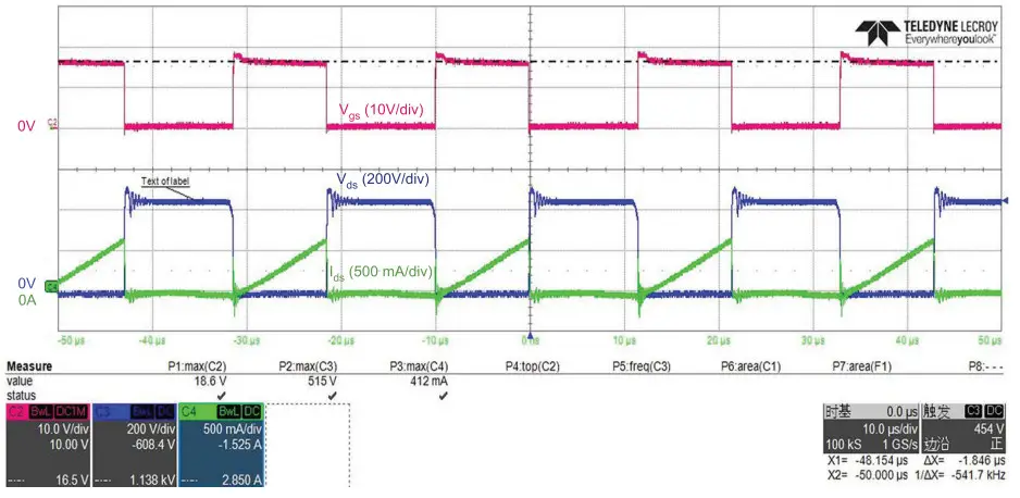 MICROCHIP MSC750SMA170B High-Voltage Power Discretes and Modules -Waveform