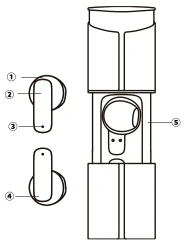 MINISO SX211 Lipstick TWS Earphones