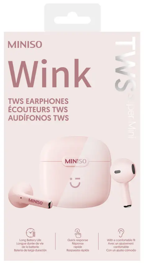 MINISO W66 Wink Series TWS Bluetooth Earphones 