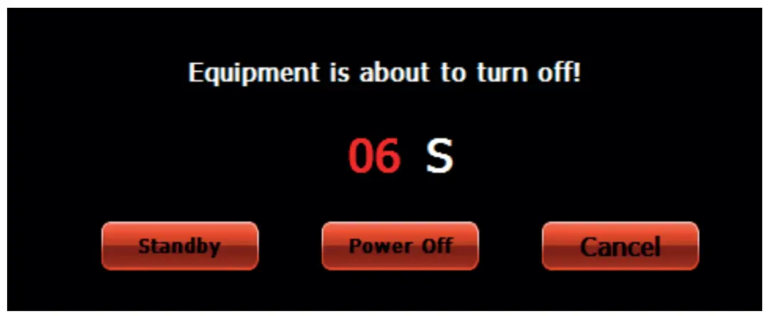 Powering off/ Sleep