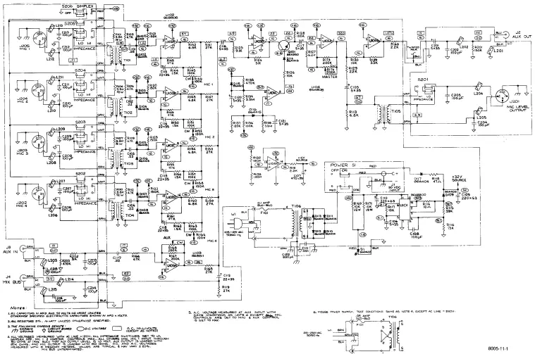 MODELS M268 AND M268E CIRCUIT DIAGRAM
