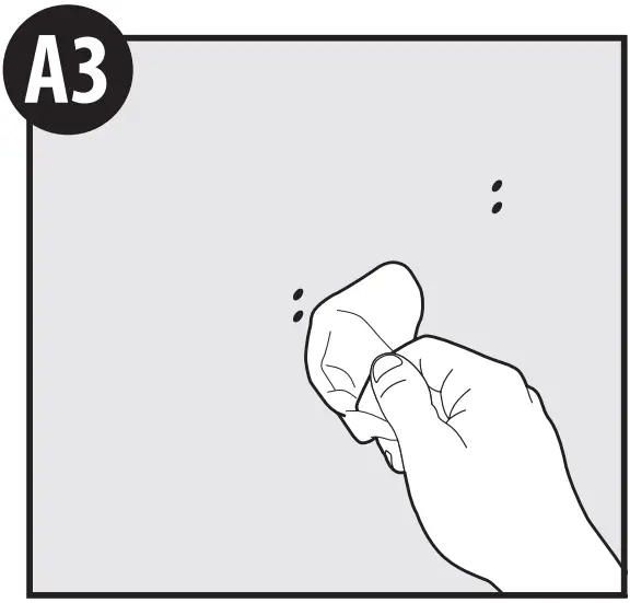 MOEN MY4808BN Pivoting Paper Holder - Re-marking Instructions 3
