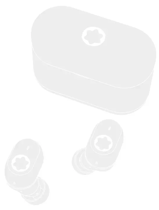 MONTBLANC MTB 03 True Wireless In Ear Headphones-