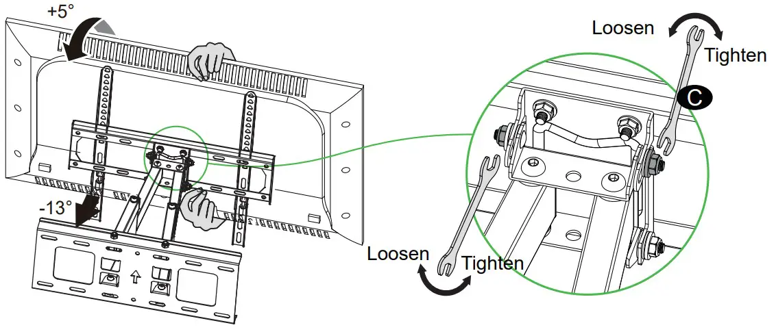 MOUNTUP MP0010-B Full Motion TV Wall Mount - icon 4