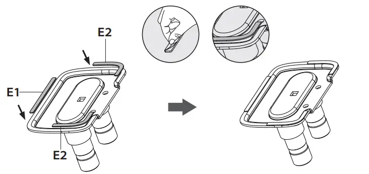 MOUNTUP MU0005-W Dual Monitor Desk Mount - Base Bottom