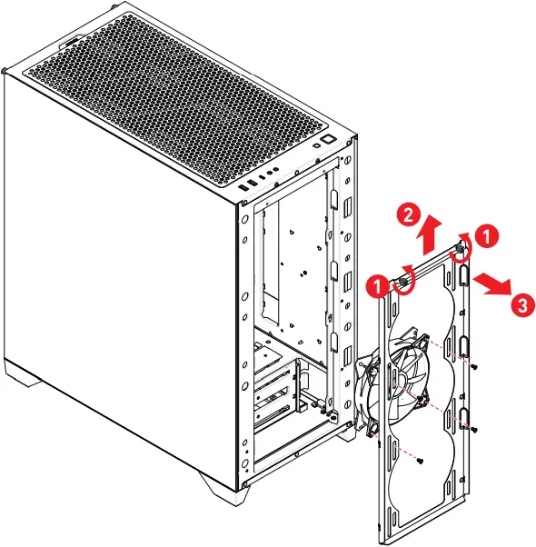 MSI MPG GUNGNIR 300R AIRFLOW MPG Series PC Case - f8