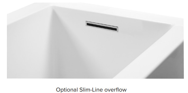 MTI 175A Designer Collection Tubs - Slim-Line overflow