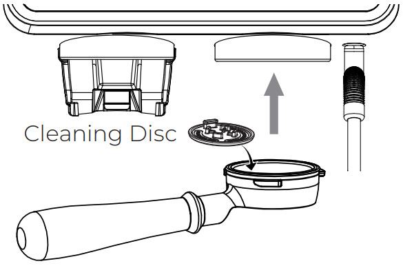 MUELLER MLR010557N Espresso Machine - Cleaning Disc