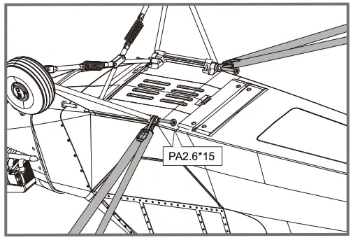 Main wing set installation Fig. 1