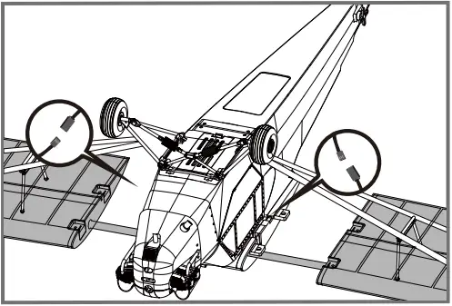 Main wing set installation Fig. 3