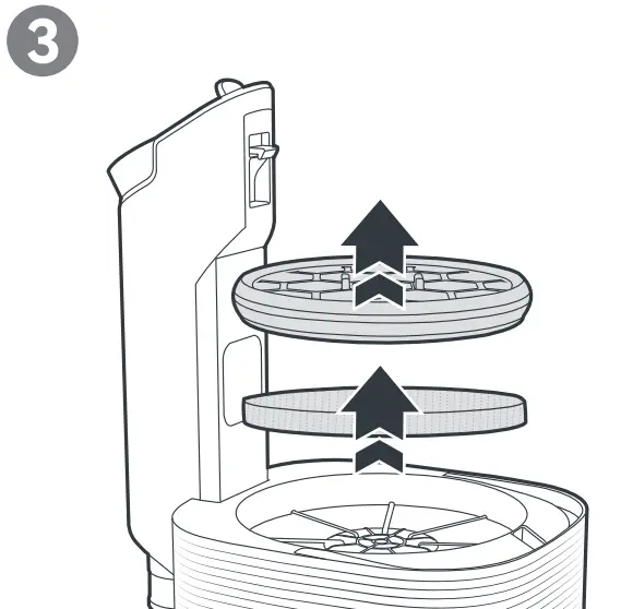 Meowant MW PV01 Pet Grooming Kit -Dust cup 2