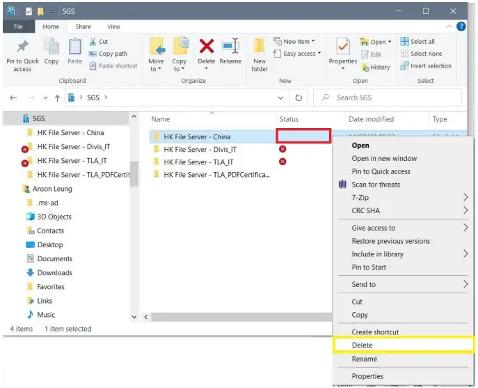 Microsoft Stop Sync SharePoint Folder On OneDrive A4