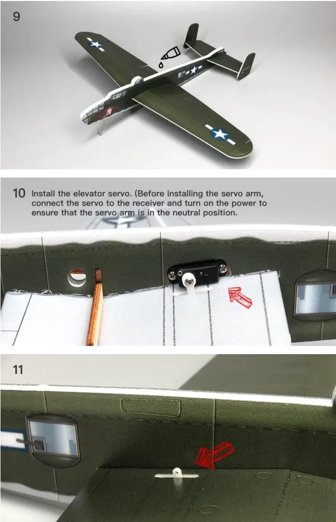 MinimumRC B-25 Mitchell Assembly