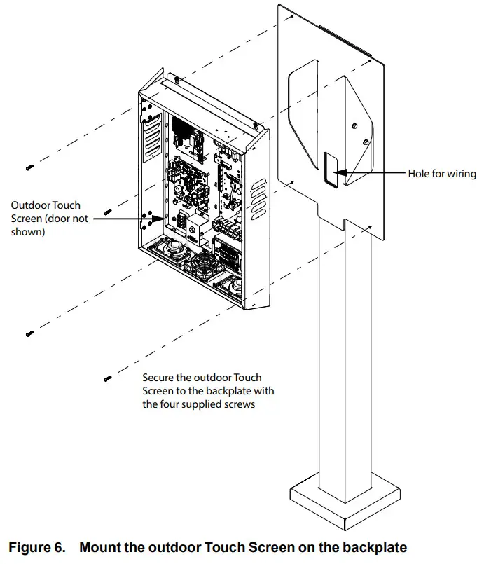 Mircom TX3 Touch Voice Access Systems - Screen