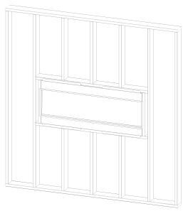 Modern Flames Linear Landscape Pro Slim Electric Fireplace - Install L Metal Nailing Flanges