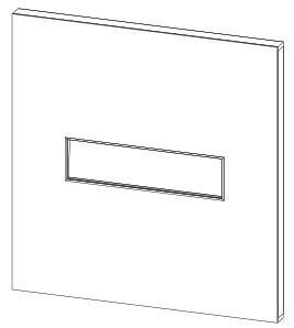 Modern Flames Linear Landscape Pro Slim Electric Fireplace - Mask the exposed fi re unit