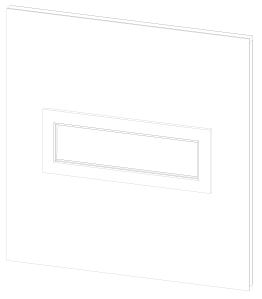 Modern Flames Linear Landscape Pro Slim Electric Fireplace - Mask the exposed fire