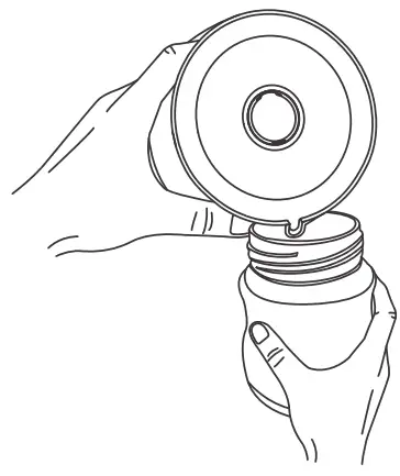 MomWills S28 Breast Pump Hands Free Wearable Electric Breast Pump - Milk pump body 2