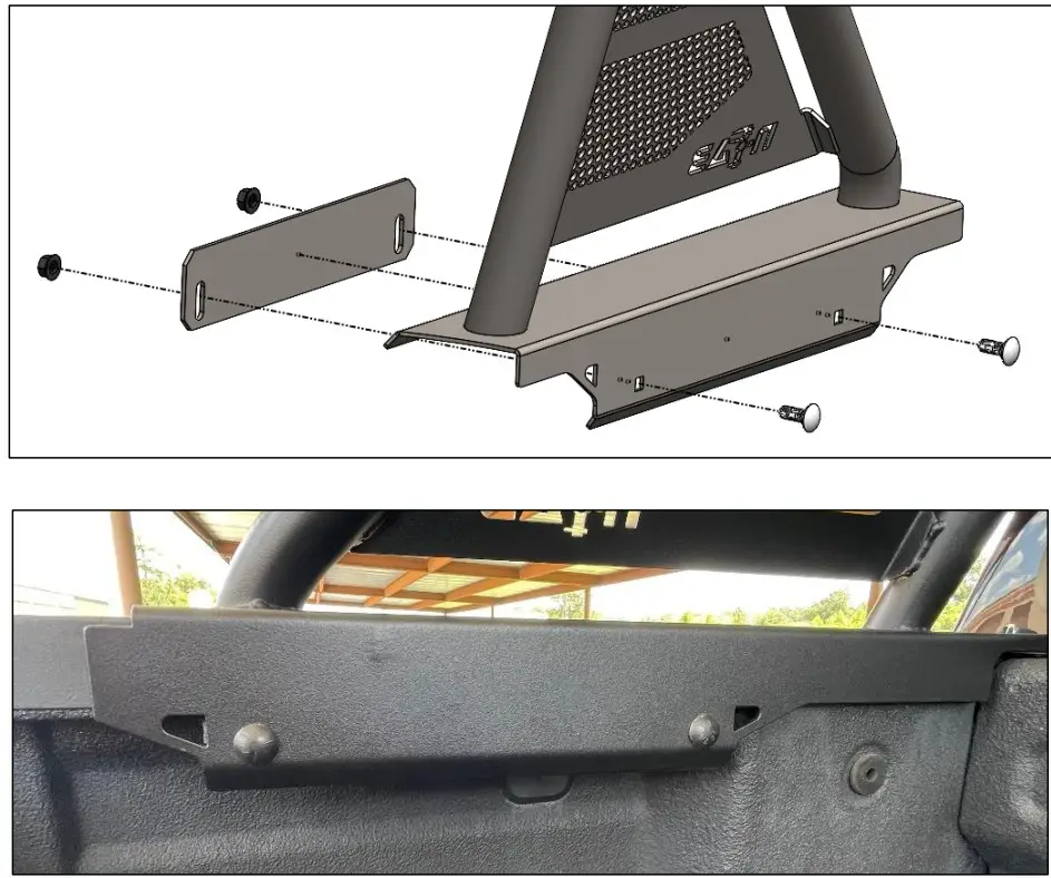 N-FAB G15BR-TX ARC Sports Bar - Step 4