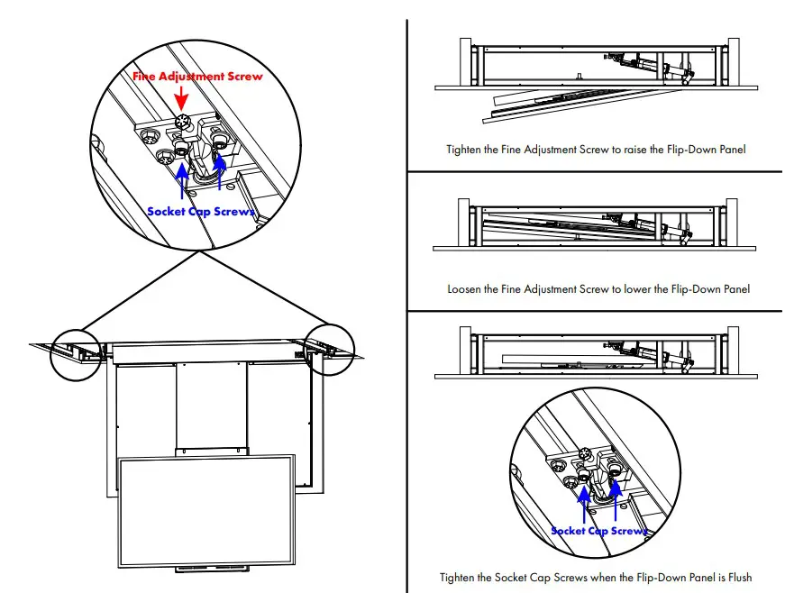 NEXUS 21 CL-65e Professional Grade Flip Down TV Lifts (11)