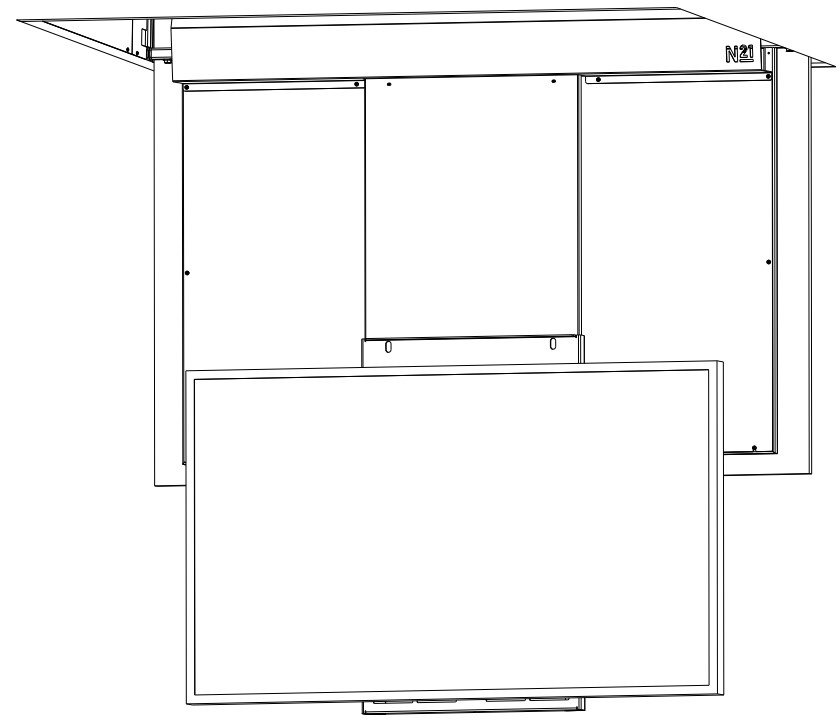 NEXUS 21 CL-65e Professional Grade Flip Down TV Lifts (13)