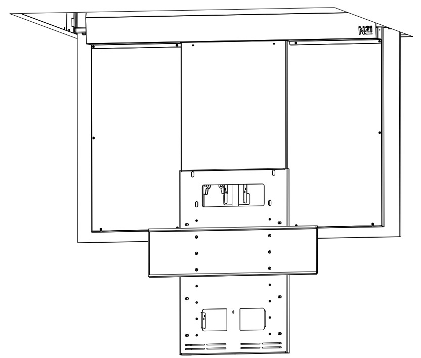 NEXUS 21 CL-65e Professional Grade Flip Down TV Lifts (8)
