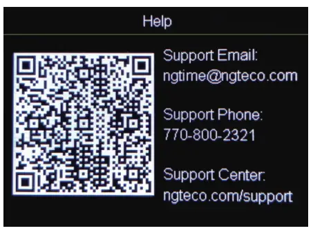 NGTeco W3 Time Clock - Fig22