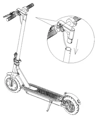 NITROX S250 LITE Folding Electric Scooter - Assembling 1