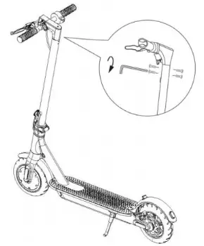 NITROX S250 LITE Folding Electric Scooter - Assembling 2