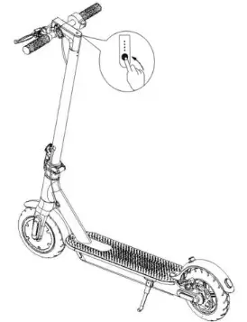 NITROX S250 LITE Folding Electric Scooter - Assembling 3