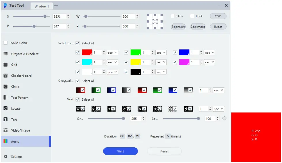 NOVASTAR Test Tool Software - Locate 3
