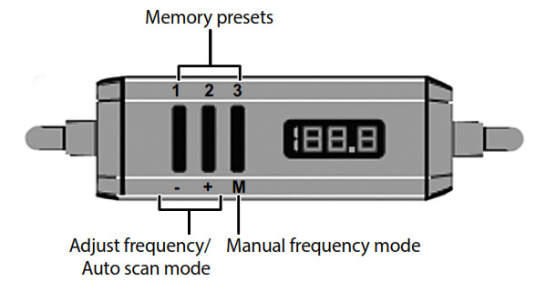 NS-M35FMT2-C 3.5 mm Universal FM Transmitter - TUNING YOUR TRANSMITTER